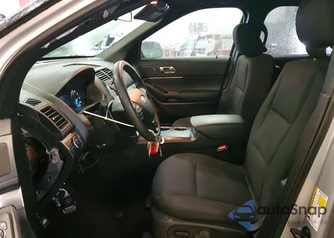 2018 Ford Explorer Police Interceptor из США, поврежденный, VIN 1FM5K8AR5JGC76674